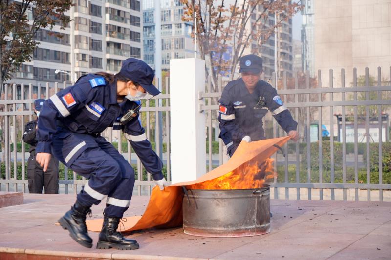 灭火毯灭火